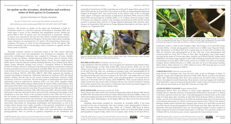 distribution of Blue Seedeater